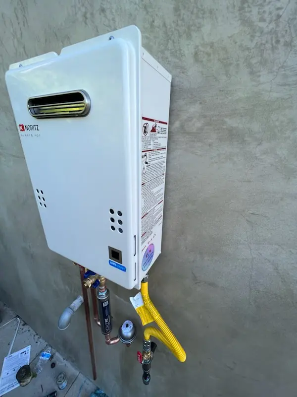 Tankless water heater installation for Lampasas homes