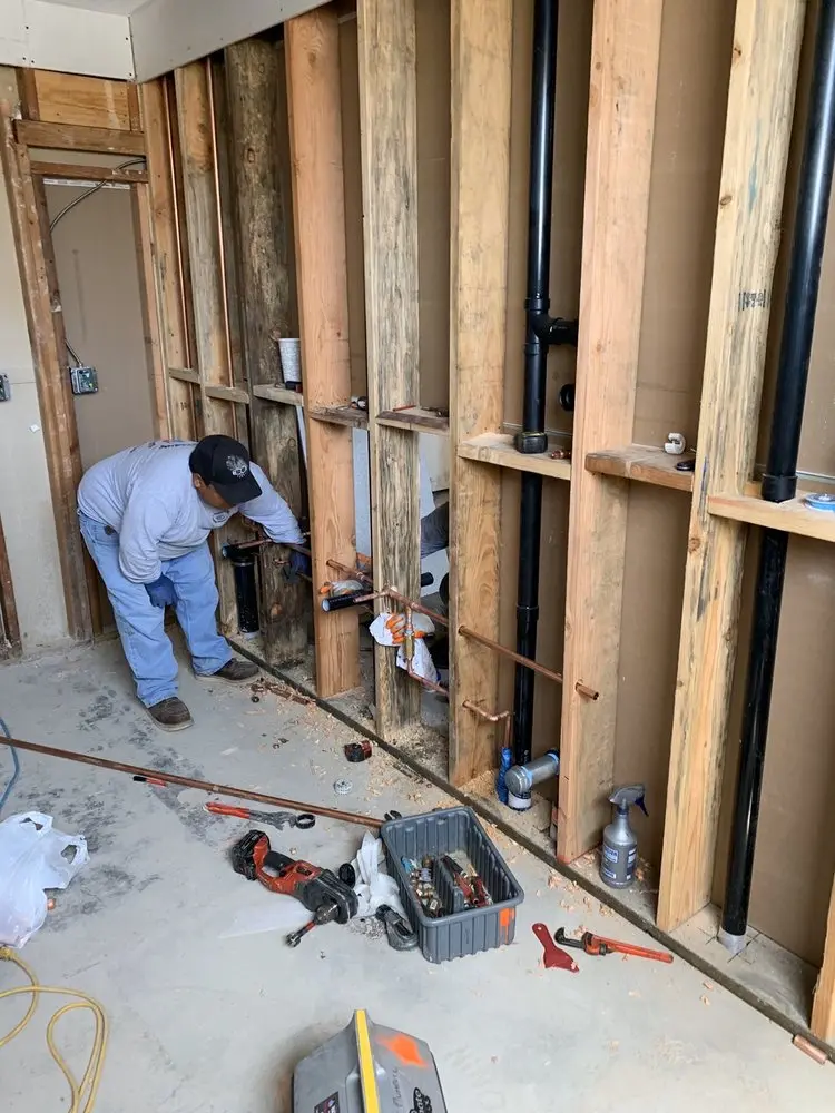 Commercial rough-in plumbing for Gas Line Repair in Lampasas
